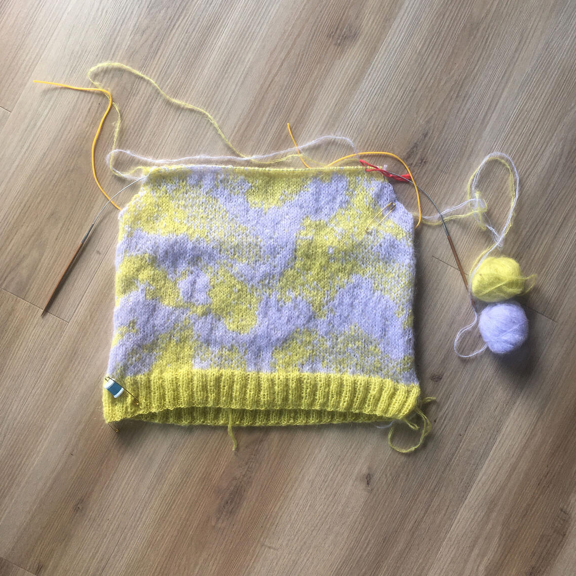 Contemporary knitting with creative and free colorwork charts for knitters and crocheters.