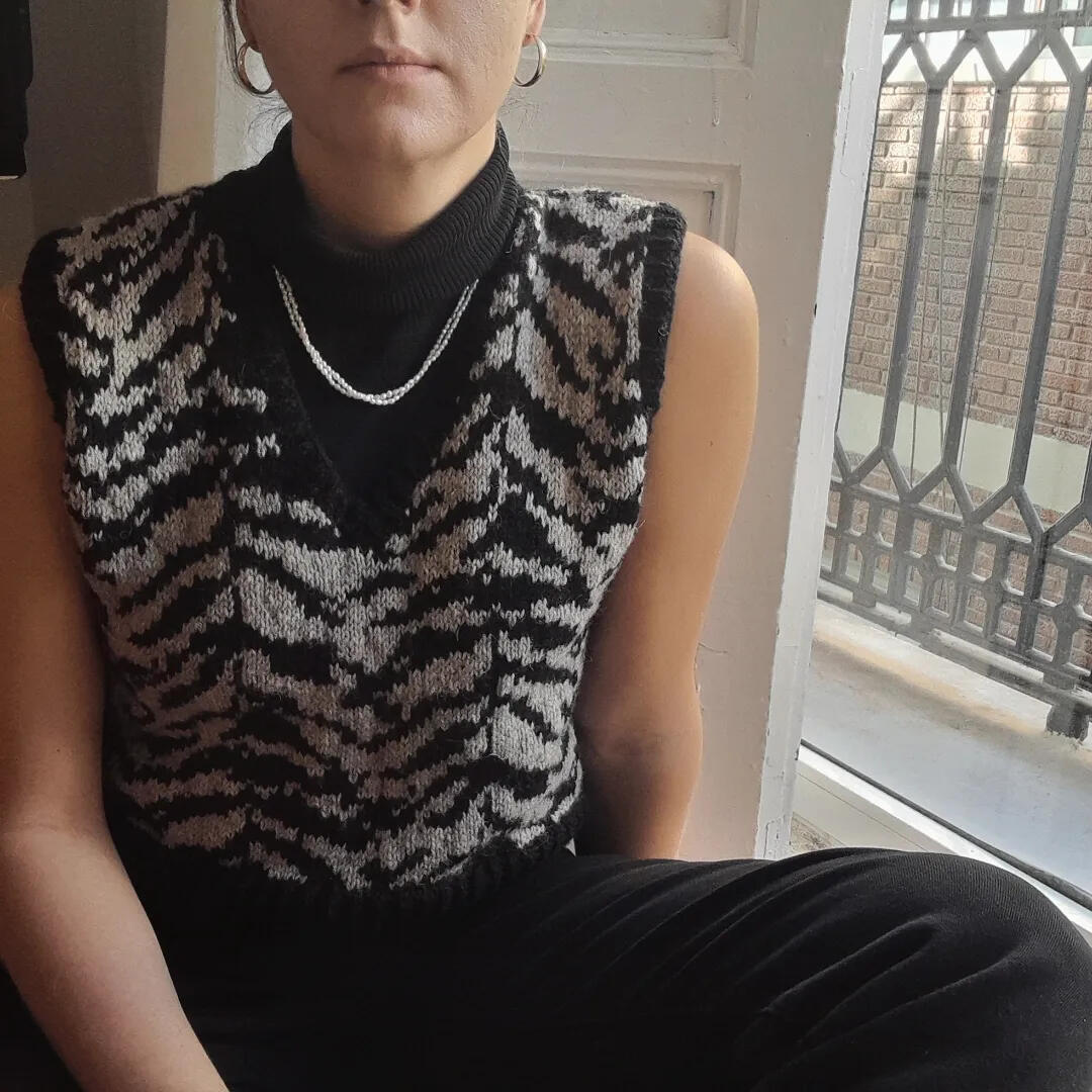 Contemporary knitting with creative and free colorwork charts for knitters and crocheters.