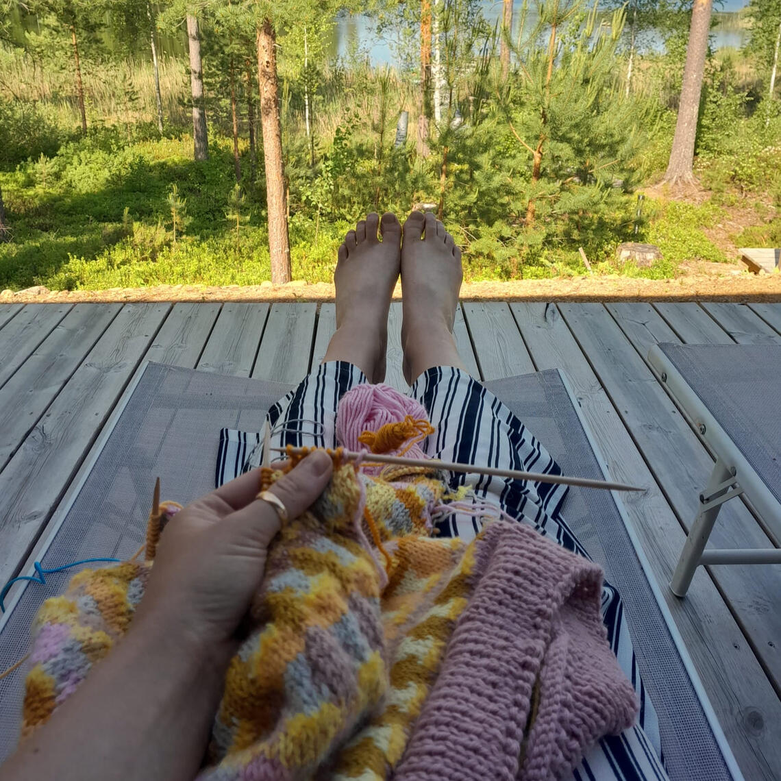 Contemporary knitting with creative and free colorwork charts for knitters and crocheters.